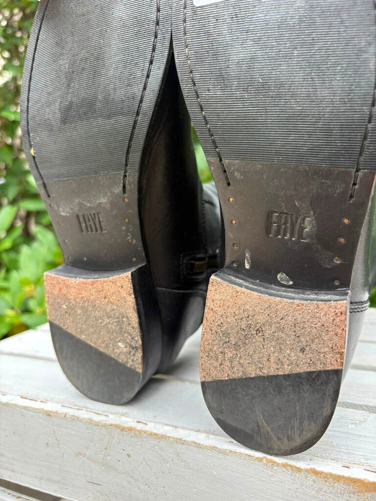 Frye Molly Button Tall Riding Boots - Size 8