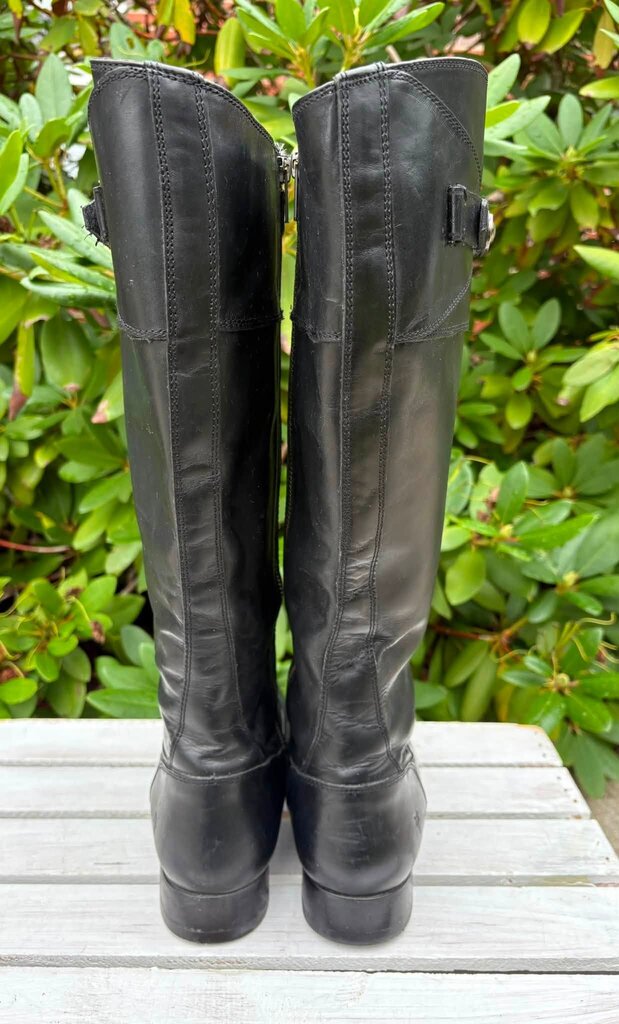 Frye Molly Button Tall Riding Boots - Size 8