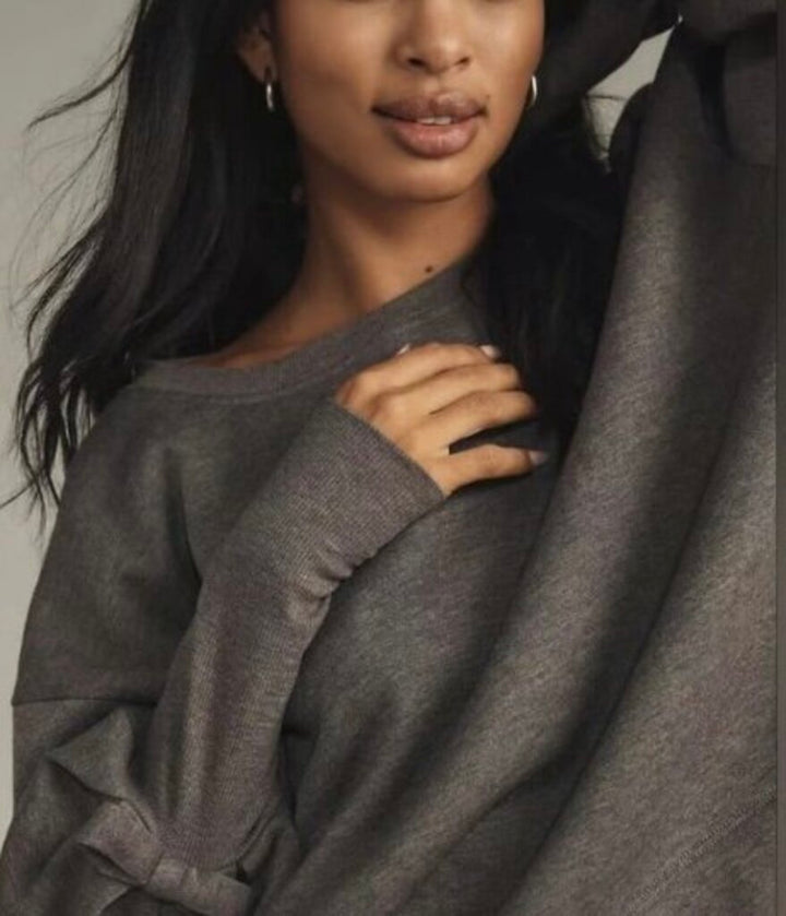 Maeve Puff-Sleeve Pullover Sweater - Size Small