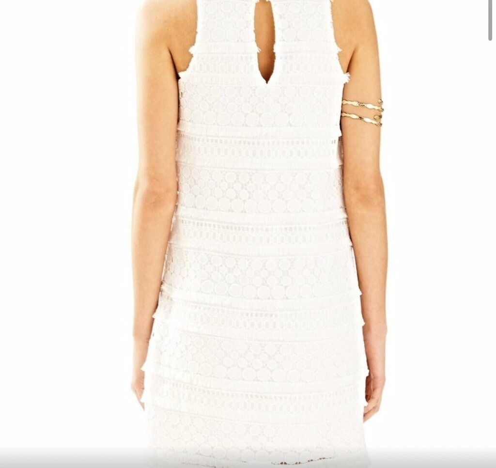 Lilly Pulitzer Anette Shift Dress In White - Size 0