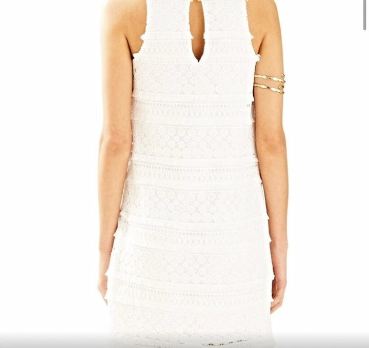 Lilly Pulitzer Anette Shift Dress In White - Size 0