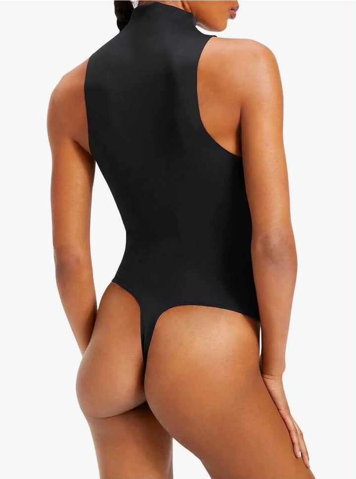 Good American Weightless Mock Neck Thong Bodysuit NWT Size- 4/XL