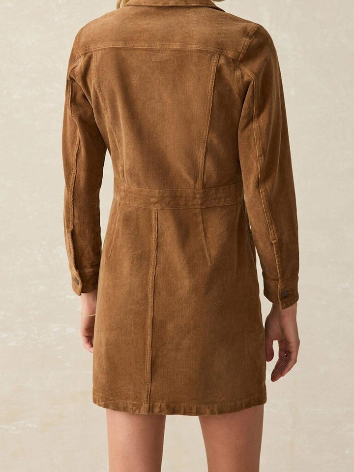 Faherty NWT Softstretch Cord Michelle Dress - Size 0 (Retails for $188)