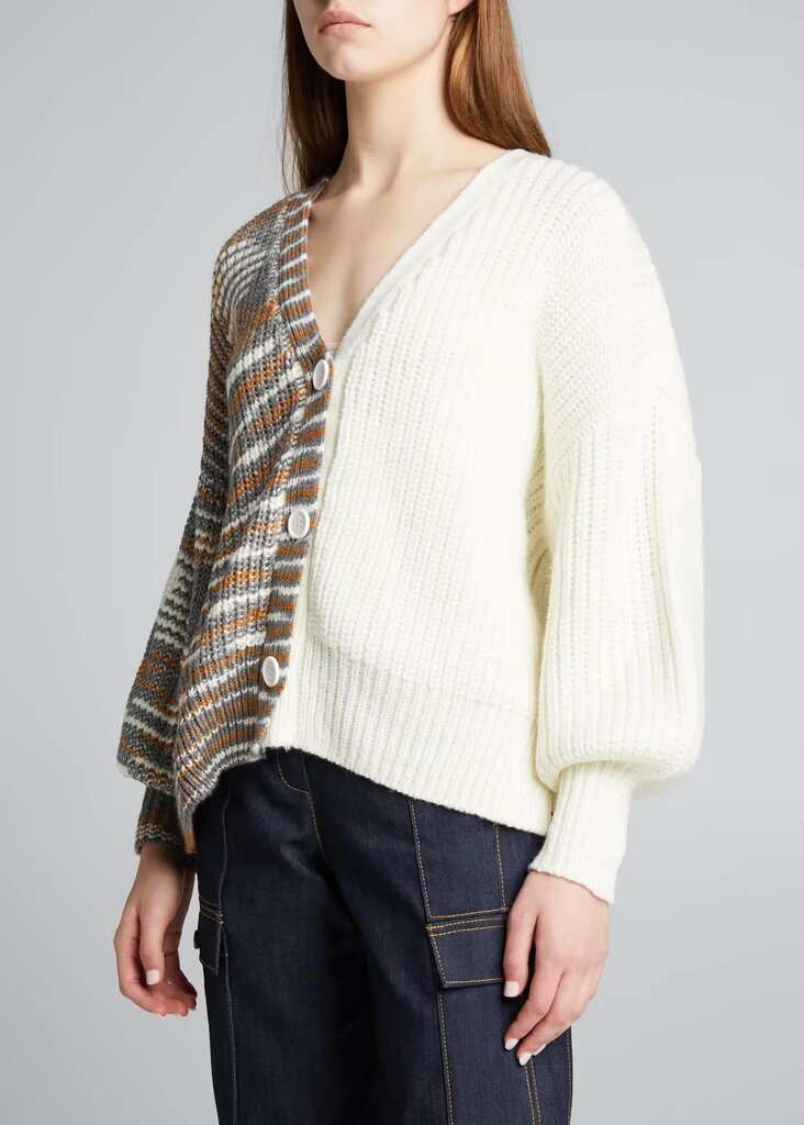 Cinq a Sept Anabella Colorblock Cardigan - Size XS