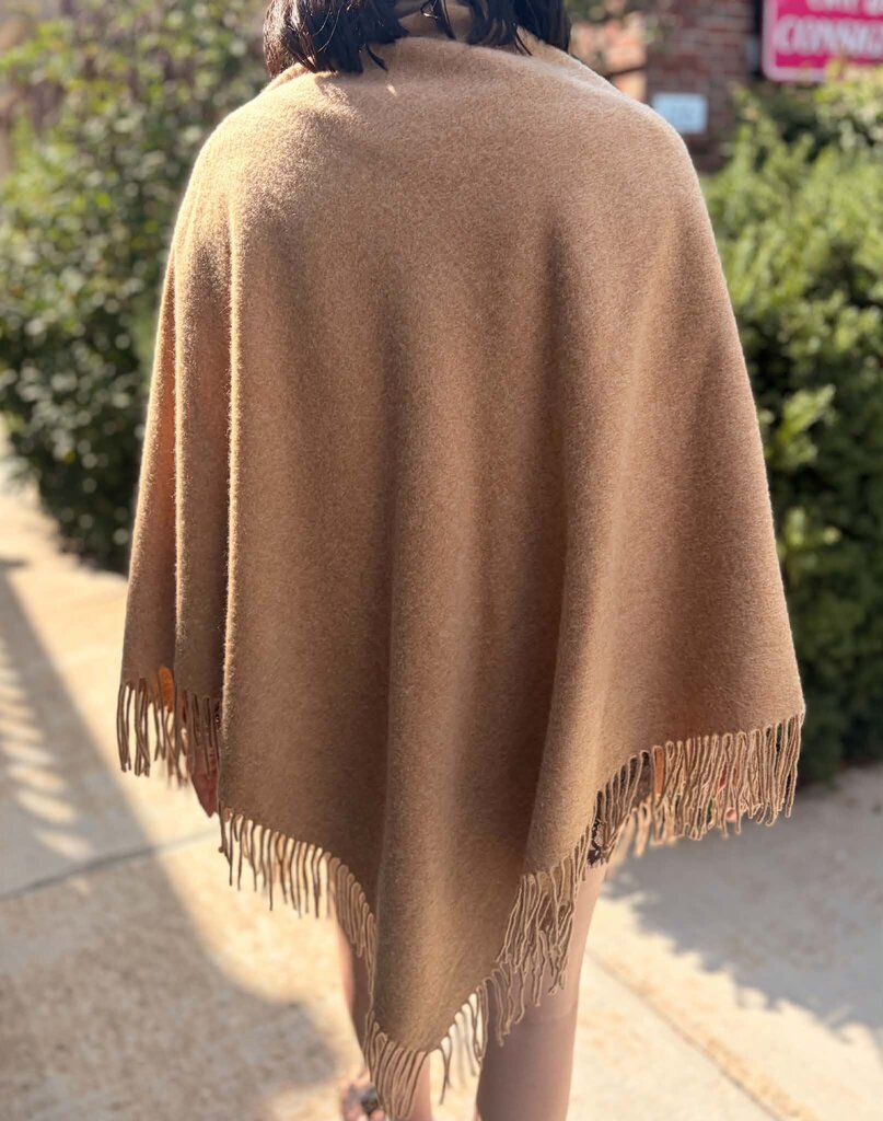 Joie Fringe Shawl - Size OS