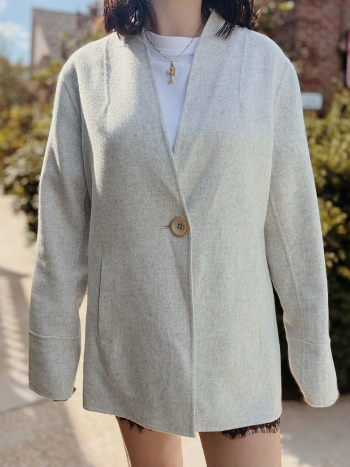 Kinross Cashmere Button Up Cardi - Size Medium