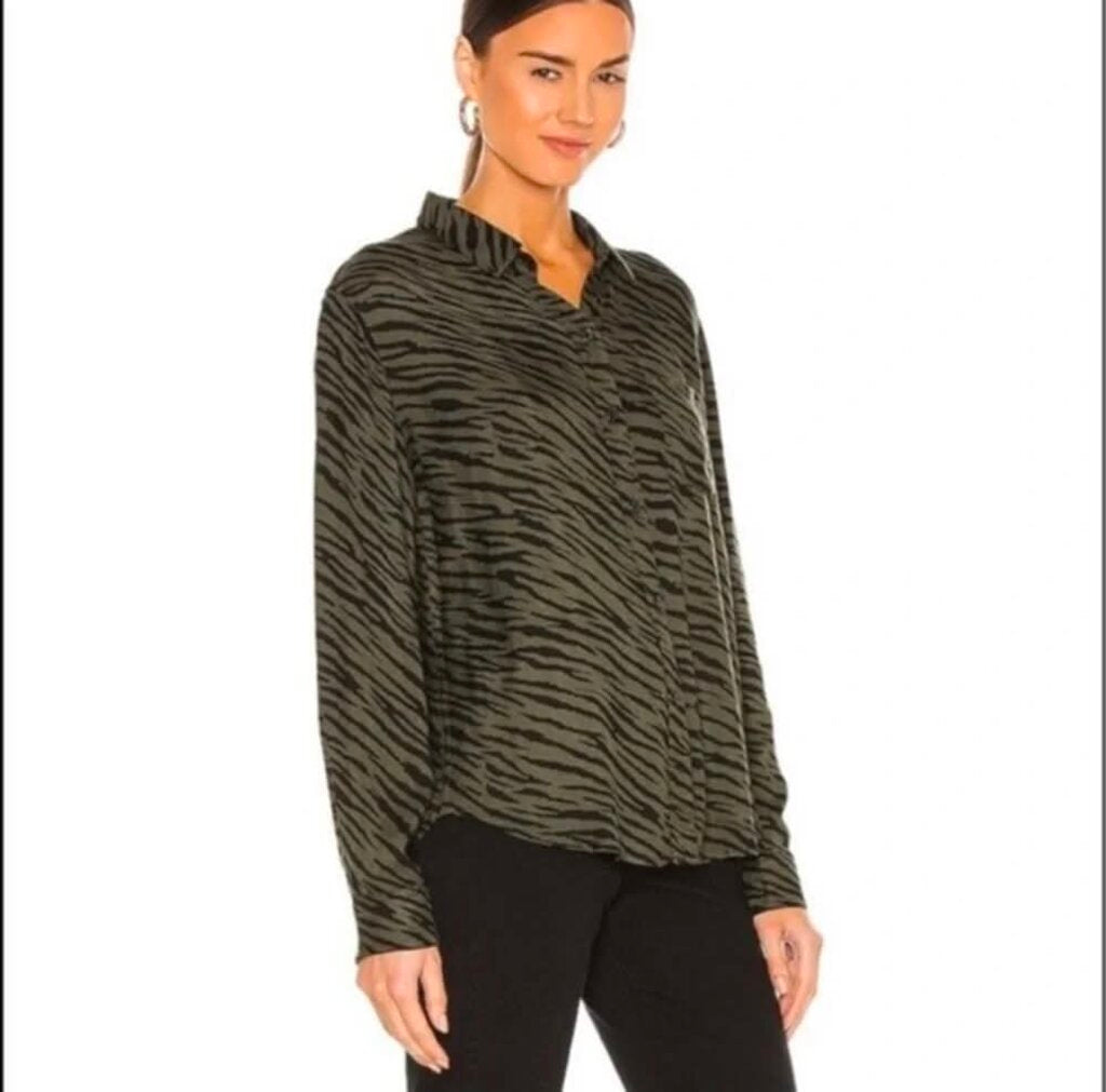 Rails Hunter Button Up Top - Size Small