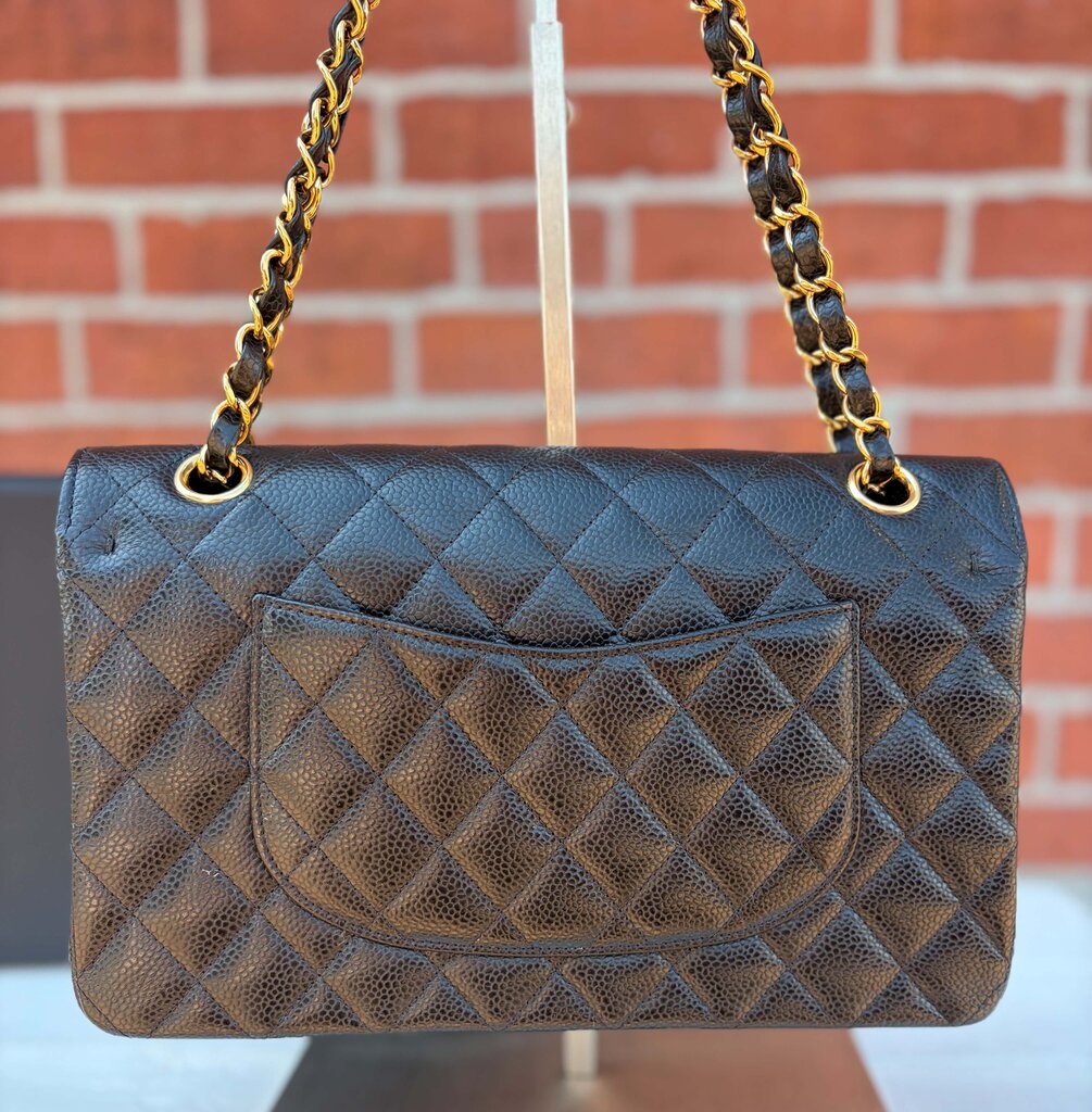 CHANEL Classic Medium Flap Bag In Black