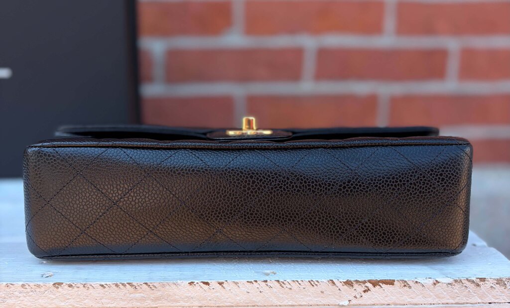 CHANEL Classic Medium Flap Bag In Black