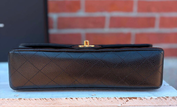 CHANEL Classic Medium Flap Bag In Black