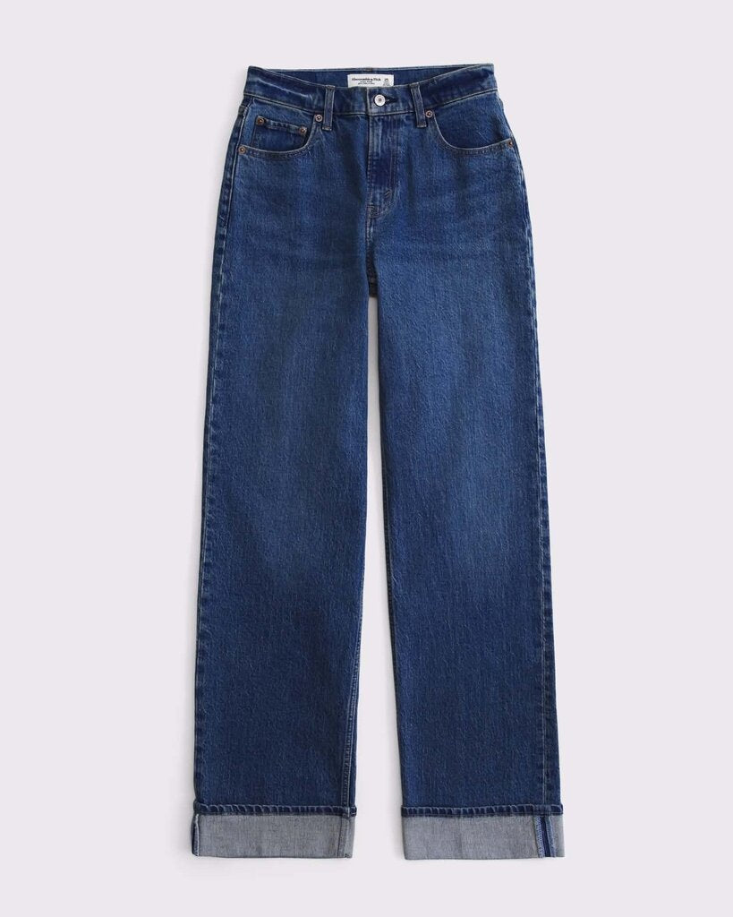 Abercrombie & Fitch NWT High Rise 90s Relaxed Jean - Size 26 (Retails for $100)