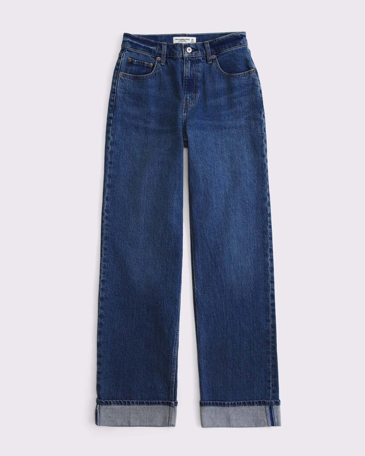 Abercrombie & Fitch NWT High Rise 90s Relaxed Jean - Size 26 (Retails for $100)