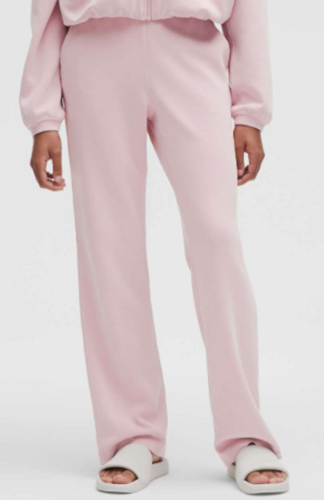 Lululemon NWT Softstreme High Rise Straight Leg Pant *Regular In Pink Haze - Size XL (Retails for $138)