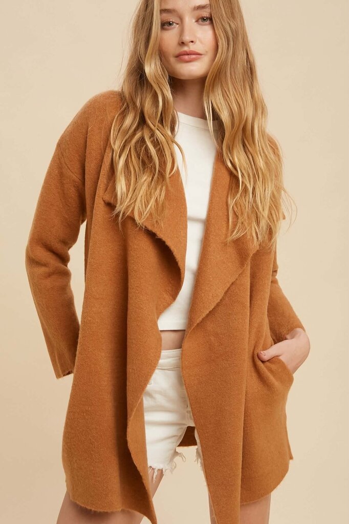 Baltic Born Ellison Lapel Cardigan - Size S/M