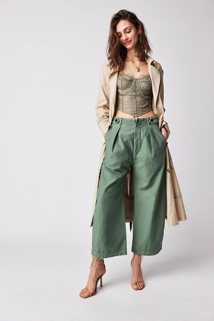 Citizens of Humanity Payton Utility Trousers in Von Green - Size 29