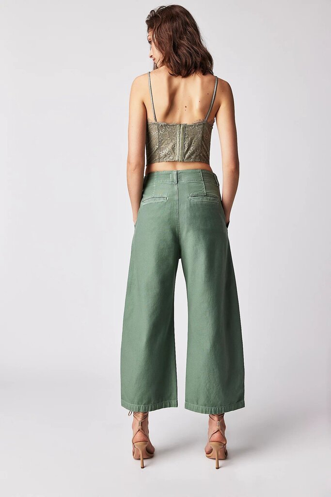 Citizens of Humanity Payton Utility Trousers in Von Green - Size 29