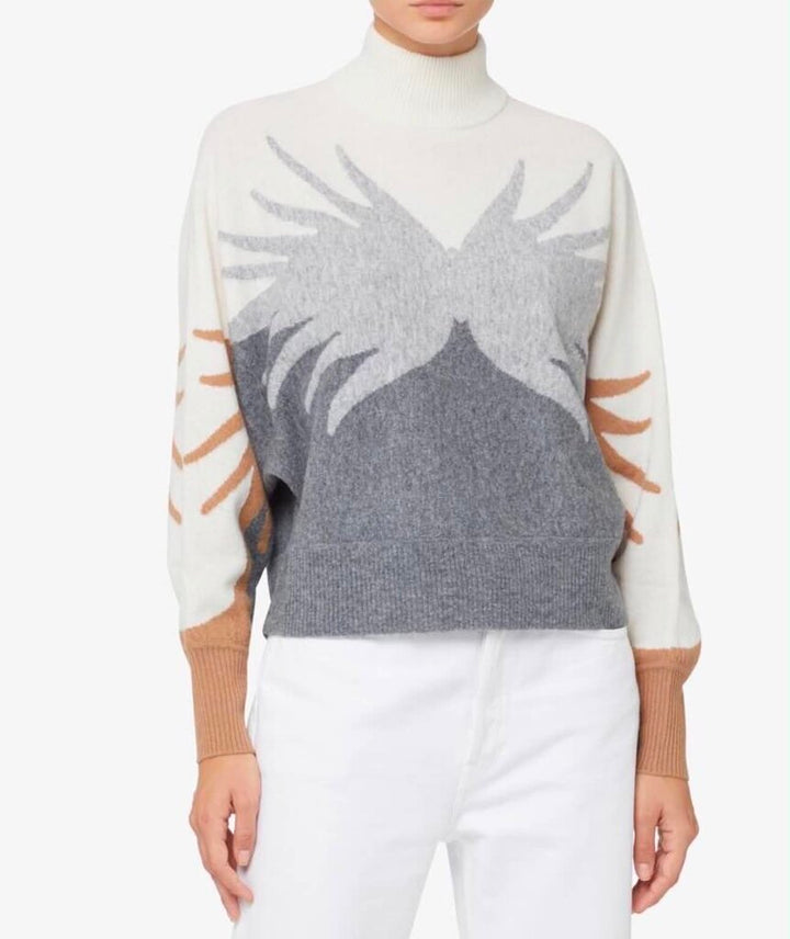 Marella Graff Mock Turtleneck Sweater - Size Medium
