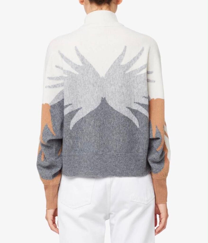 Marella Graff Mock Turtleneck Sweater - Size Medium
