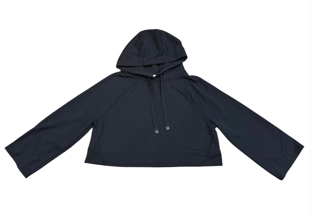 Athleta Steady State Crop Hooded Yoga Sweatshirt - Size Medium