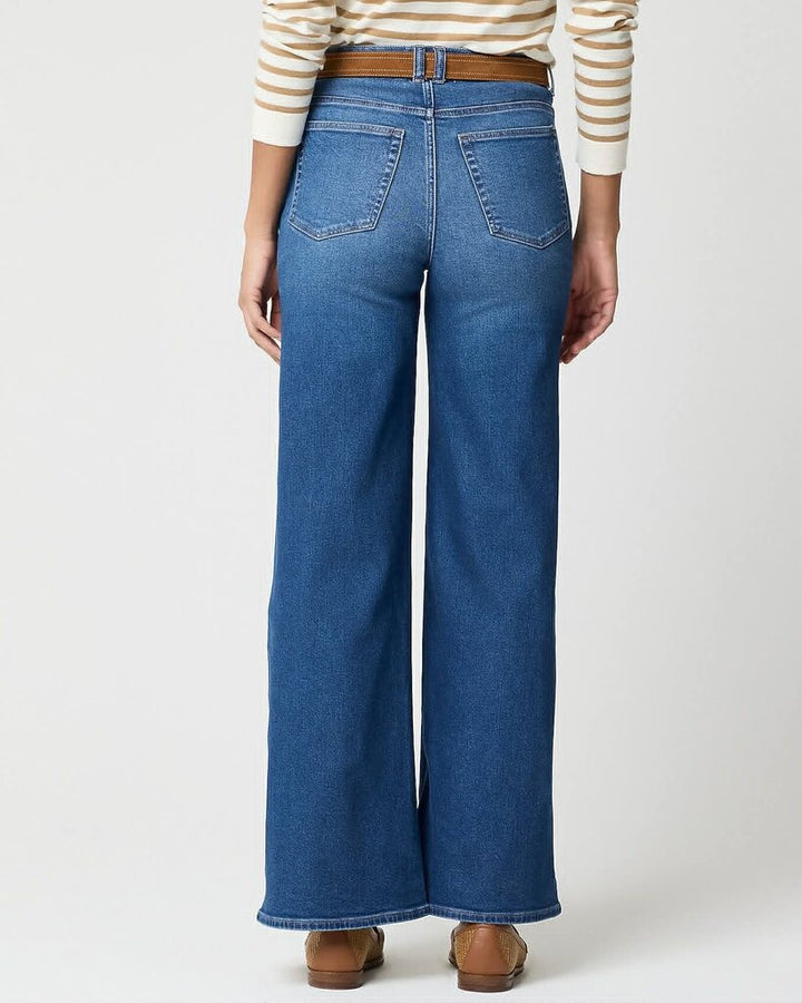 J Crew Modern Wide Leg Jeans - Size 30
