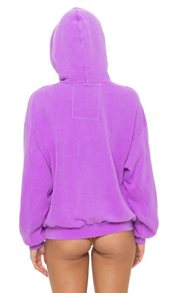 Aviator Nation Logo Pullover Relaxed Hoodie - Size XL