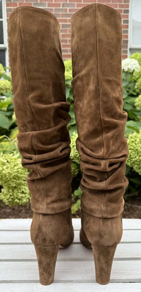 Manolo Blahnik Calassohi Slouchy Boots - Size 37.5