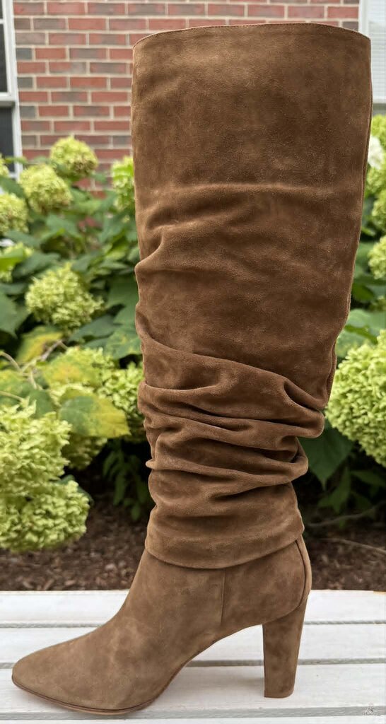 Manolo Blahnik Calassohi Slouchy Boots - Size 37.5