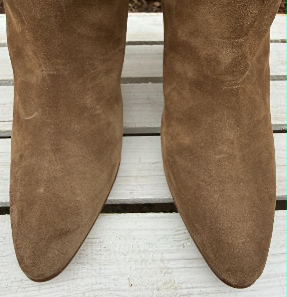Manolo Blahnik Calassohi Slouchy Boots - Size 37.5