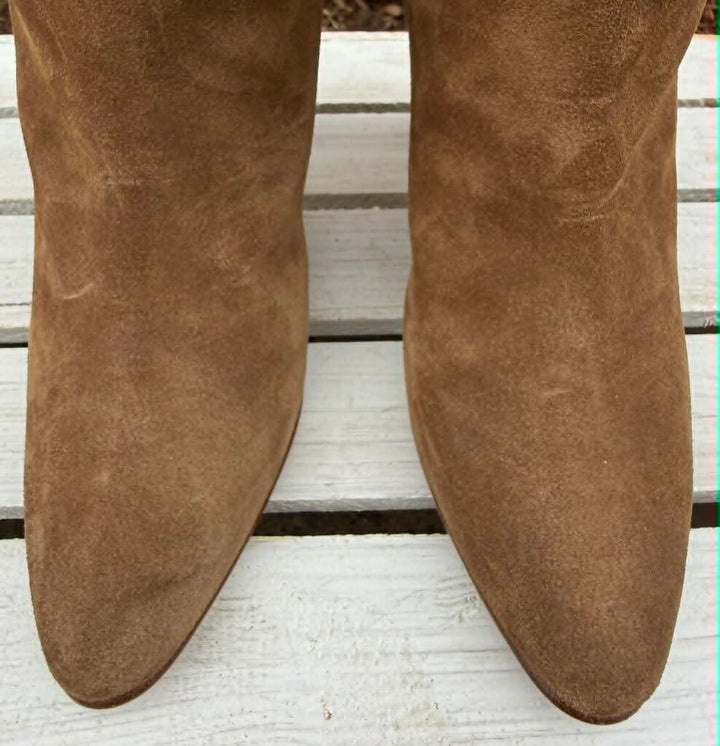 Manolo Blahnik Calassohi Slouchy Boots - Size 37.5