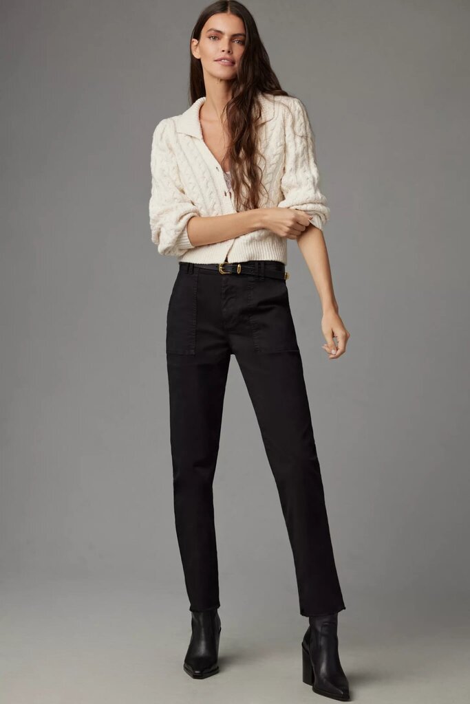 Pilcro Utility Slim Straight-Leg Pants - Size 27