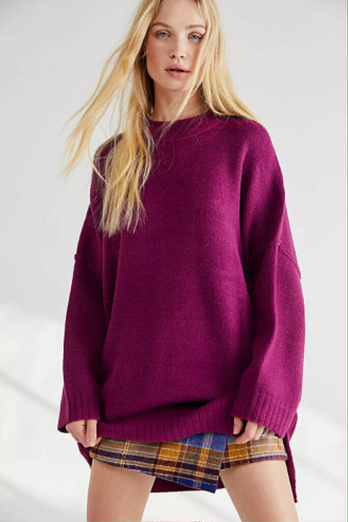 Free People Peaches Tunic Sweater - Size Small