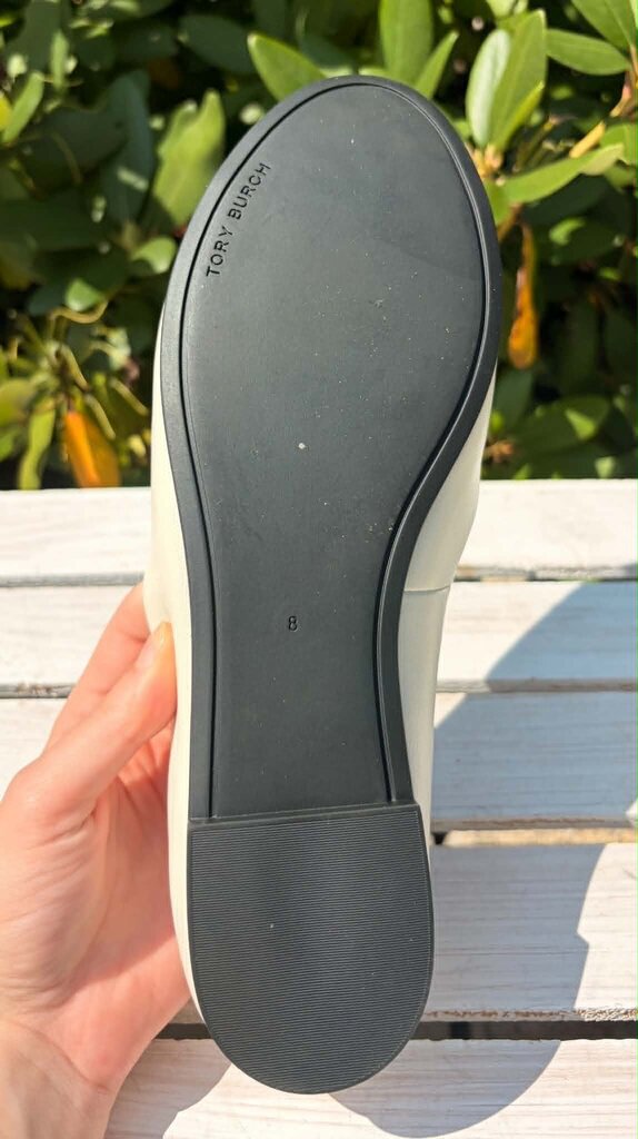 Tory Burch Chelsea Cap Toe Ballet Flat - Size 8