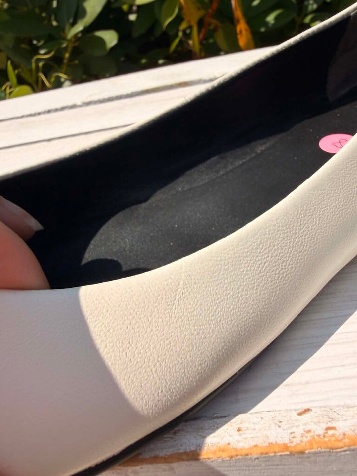 Tory Burch Chelsea Cap Toe Ballet Flat - Size 8