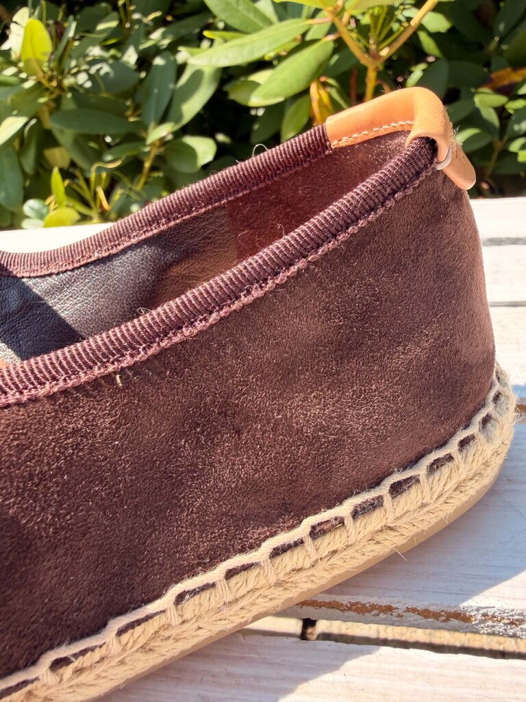 Tory Burch Suede Mary Jane Espadrilles - Size 9