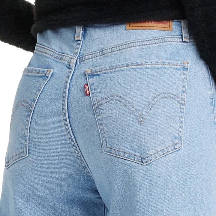 Levis Mile High-Rise Wide Leg Jeans - Size 32