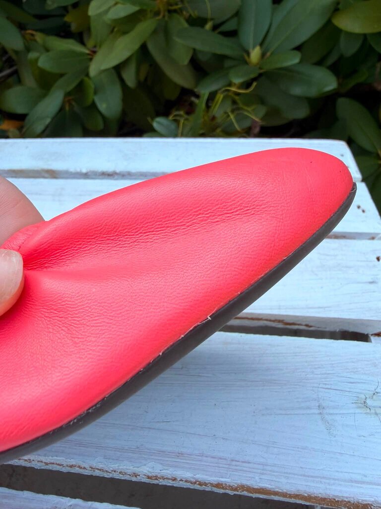 Tory Burch Eddie Leather Ballet Flats - Size 8