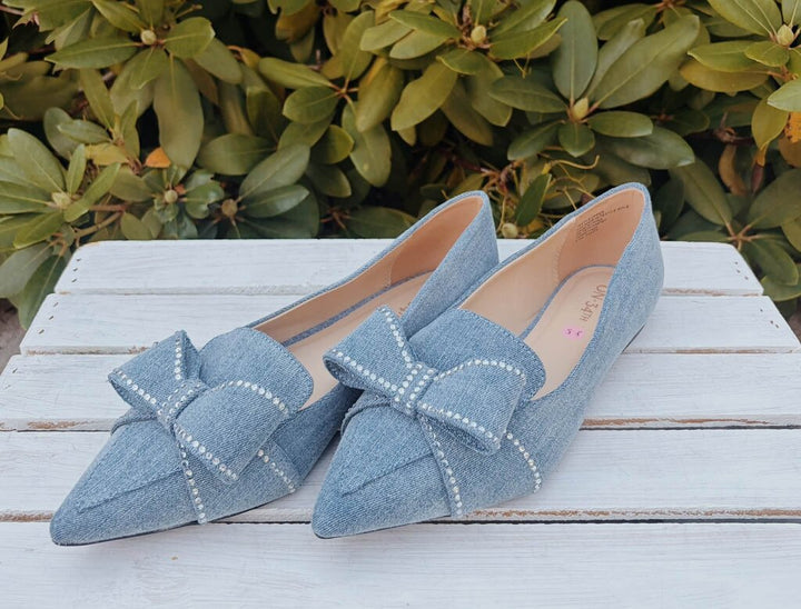 On 34th Kaete Bow Flats - Size 8.5