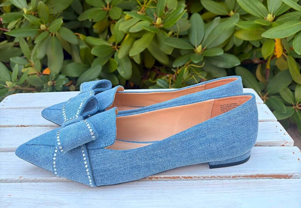 On 34th Kaete Bow Flats - Size 8.5
