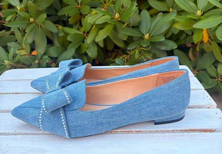 On 34th Kaete Bow Flats - Size 8.5
