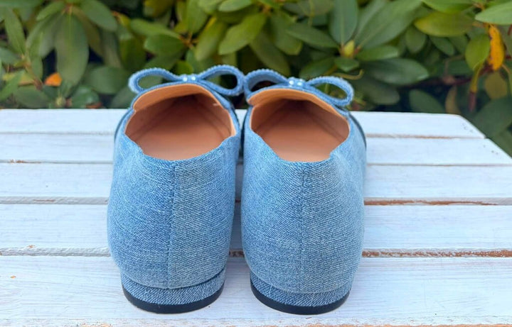 On 34th Kaete Bow Flats - Size 8.5