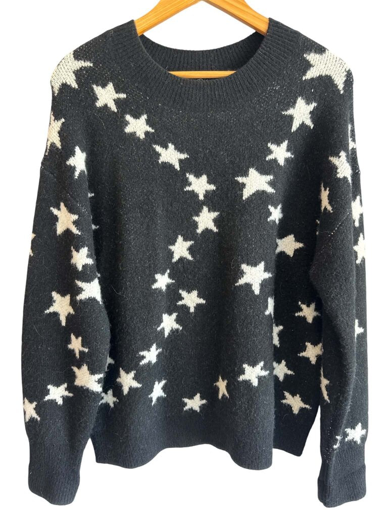 Rails Crewneck Star Sweater - Size Medium
