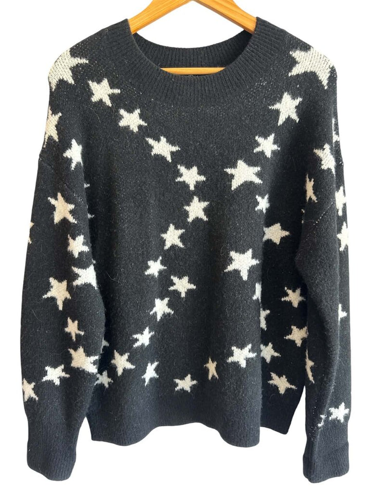 Rails Crewneck Star Sweater - Size Medium