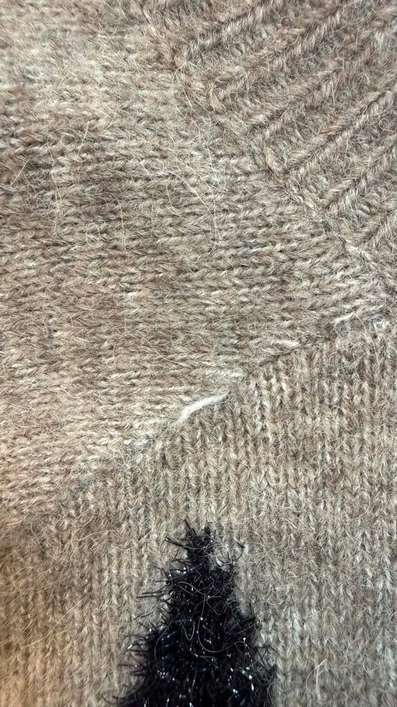 All Saints Crewneck Star Sweater - Size Medium
