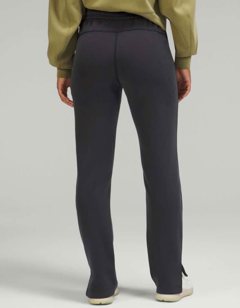 Lululemon Brushed Softstreme Split-Hem High-Rise Pants - Size 14 (Retails For $148)