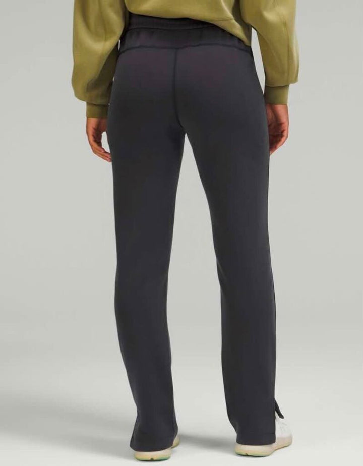 Lululemon Brushed Softstreme Split-Hem High-Rise Pants - Size 14 (Retails For $148)