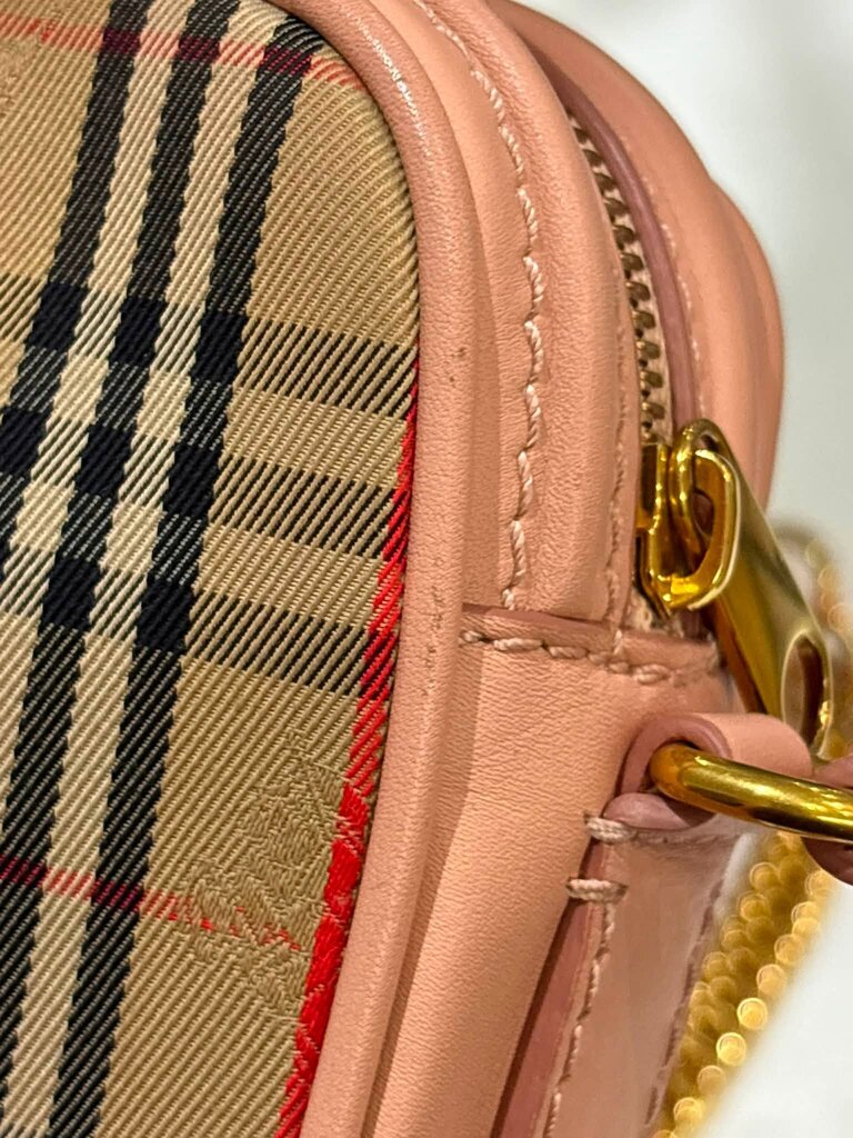Burberry 1983 Check Camera Bag