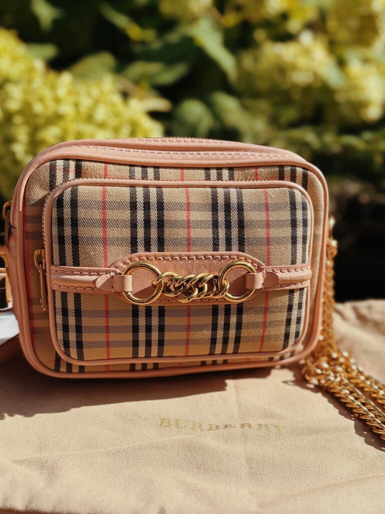 Burberry 1983 Check Camera Bag