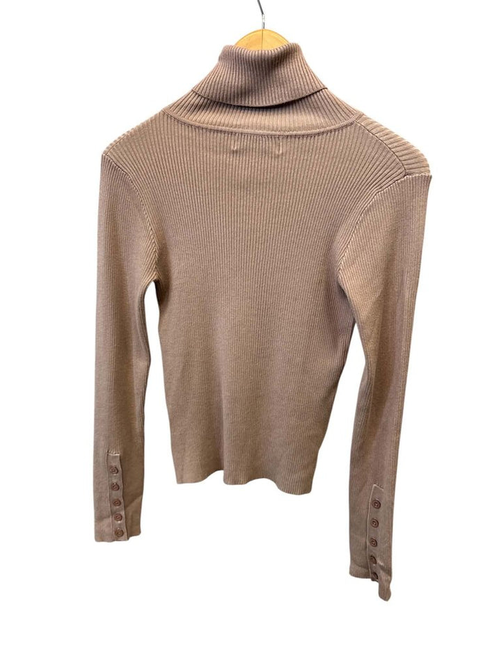 John + Jenn Rib Knit Turtleneck Sweater - Size Medium