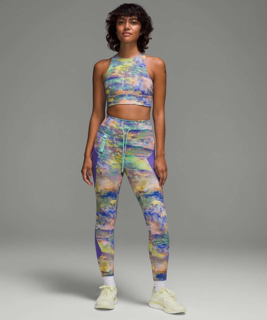 Lululemon Cargo Super-High-Rise Hiking Leggings in Altered Nature Multi - Size 6