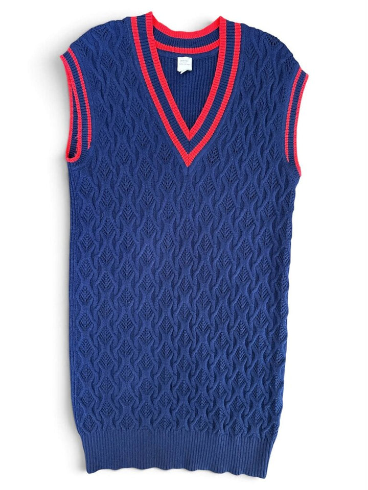 Nouveaux Preppy Knit Sweater Dress - Size XS